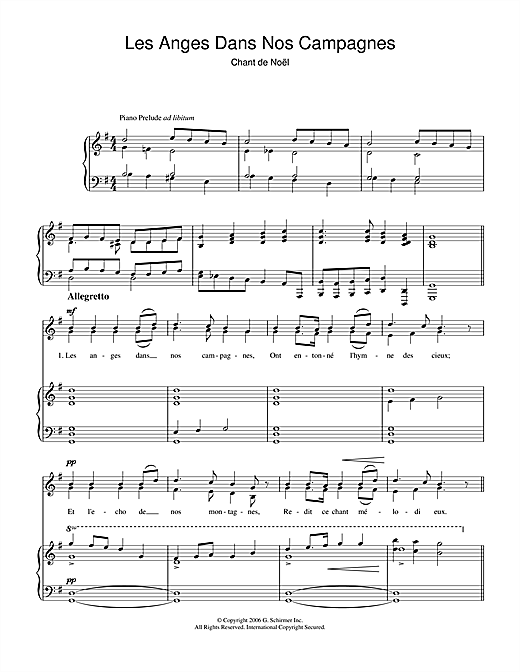 musique de noel les anges dans nos campagnes